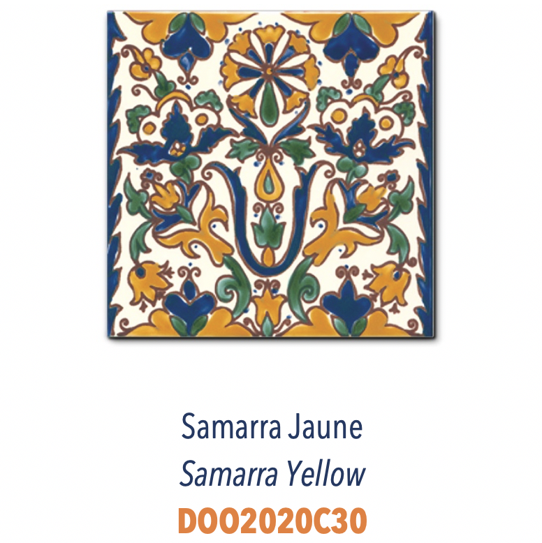 Décors Orientaux - Carreaux 20x20 peints à la main