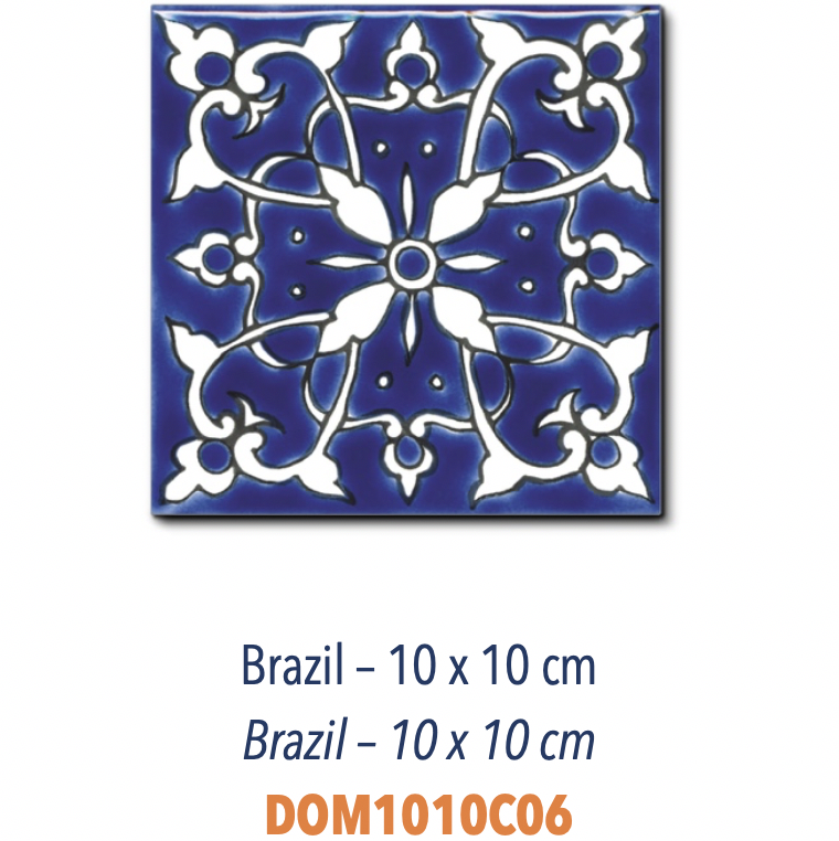 Décors Méditerranéens - Carreaux 10x10 et 20x20 peints à la main