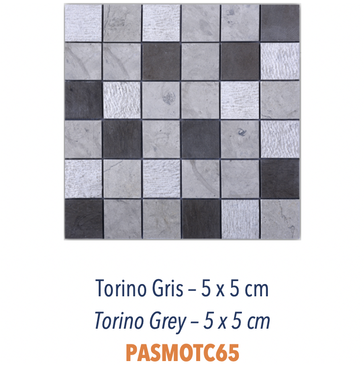 Mosaïques Thala Beige, Thala Gris & Gris Foussana