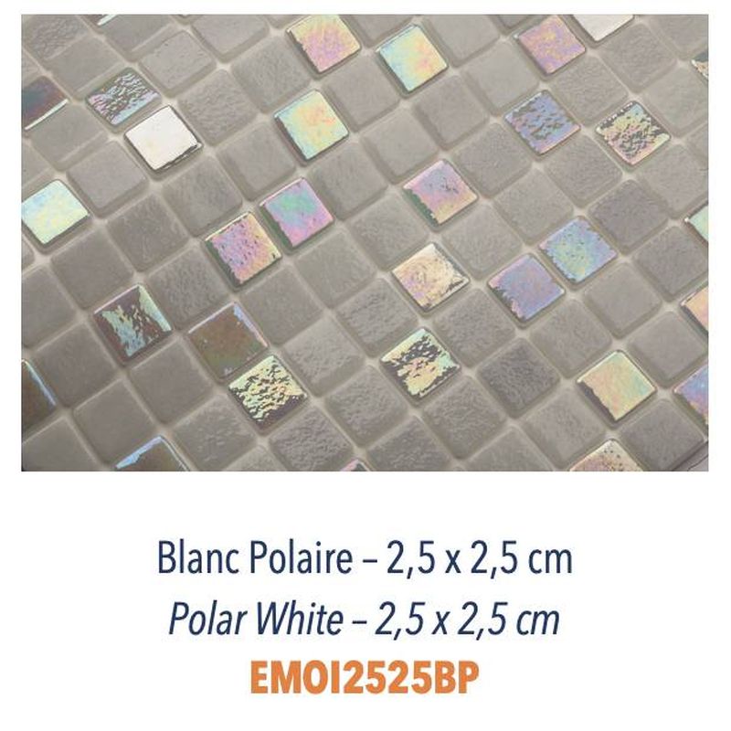 Mosaïques Pâte de Verre - Emaux de 2,5 & 5 cm