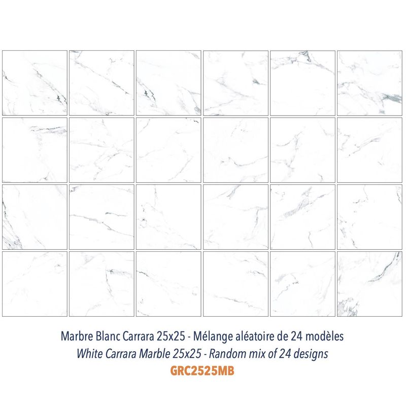 Grès Cérame - Effet Marbre