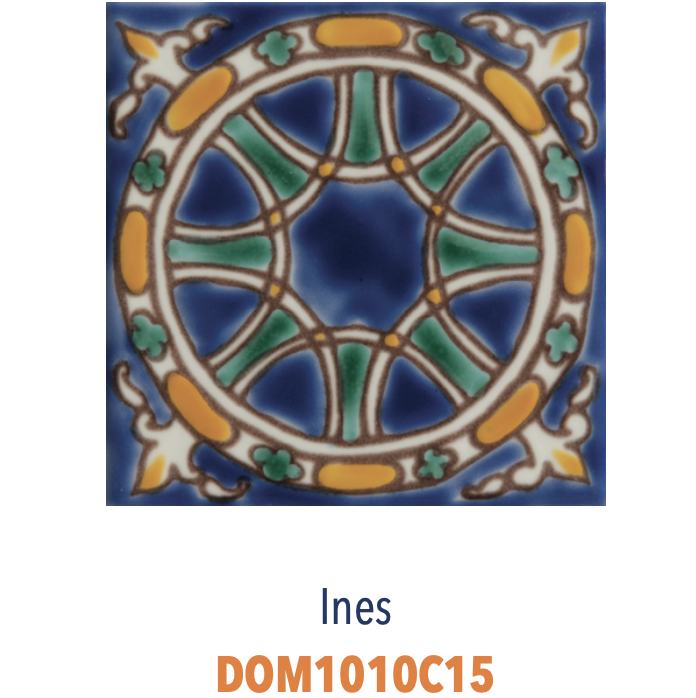 Décors Tunisiens - Carreaux 10x10 peints à la main