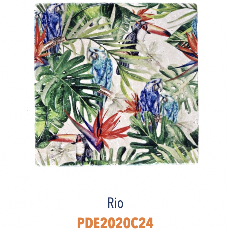 Pierre décorée Rio