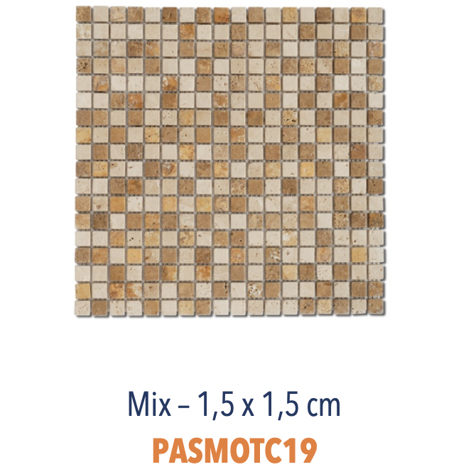 Mosaïques Squares 1.5x1.5 & 2.3x2.3 cm