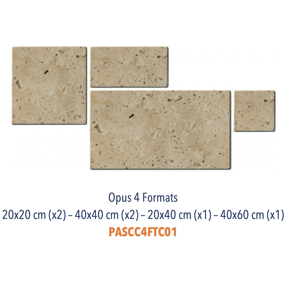 Dallage Rustic - La pierre à l'état brut