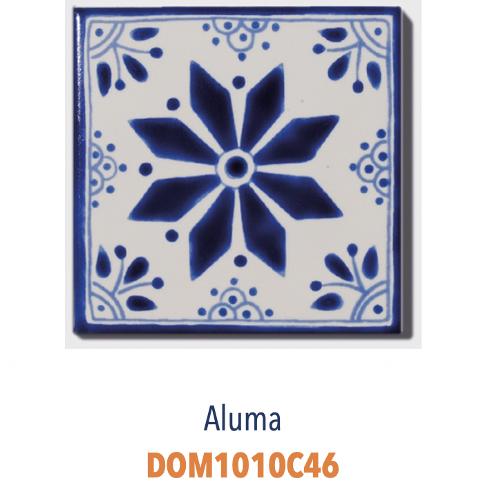 Décors Mexicains - Carreaux 10x10 peints à la main