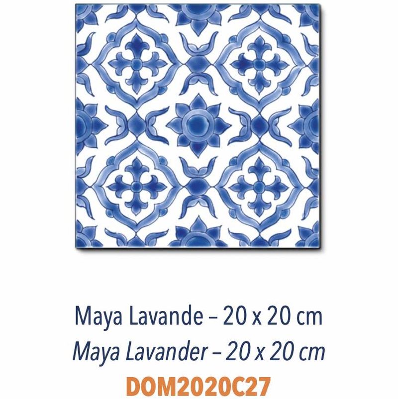 Décors Méditerranéens - Carreaux 10x10 et 20x20 peints à la main