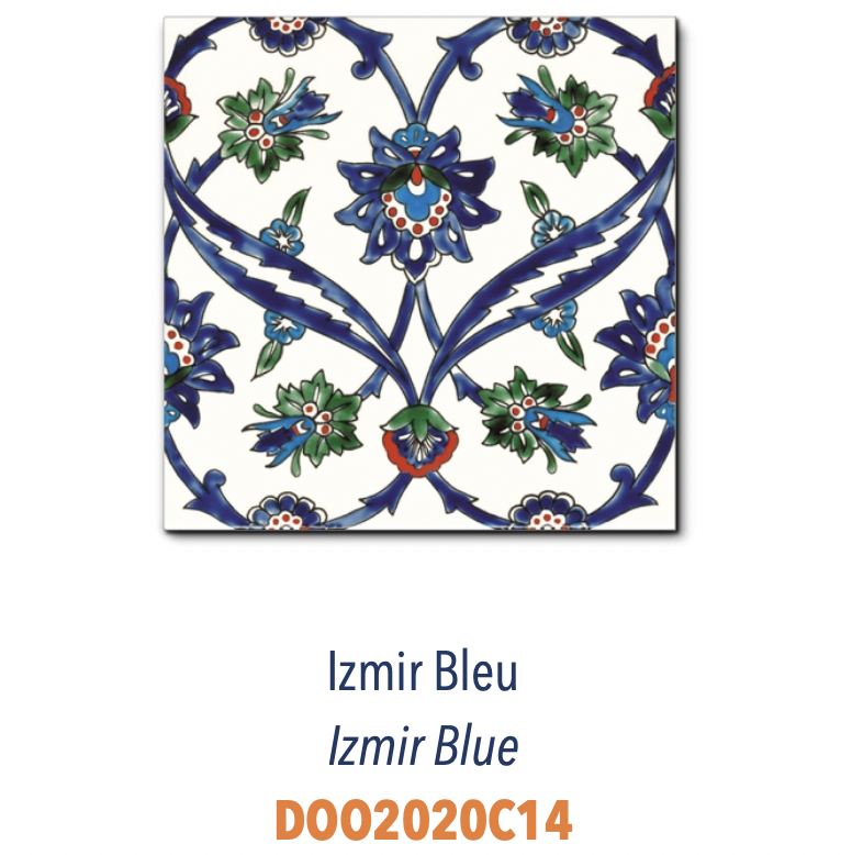 Décors Orientaux - Carreaux 20x20 peints à la main