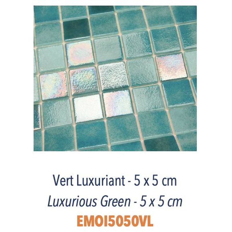 Mosaïques Pâte de Verre - Emaux de 2,5 & 5 cm