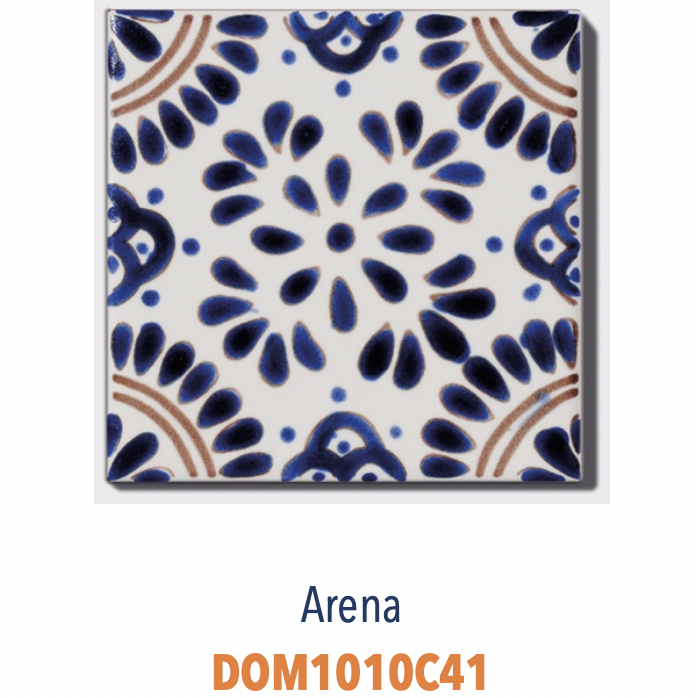 Décors Mexicains - Carreaux 10x10 peints à la main