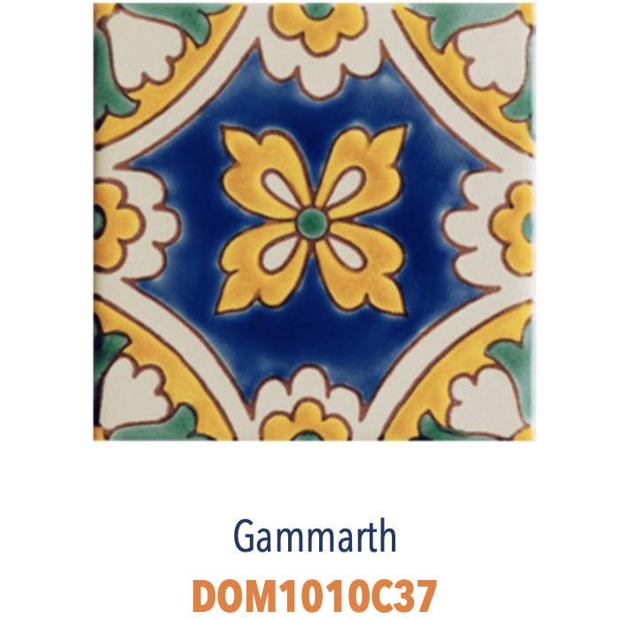 Décors Tunisiens - Carreaux 10x10 peints à la main