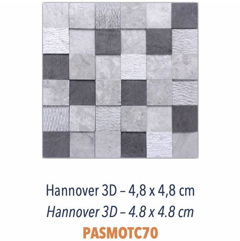 Mosaïques Thala Beige, Thala Gris & Gris Foussana