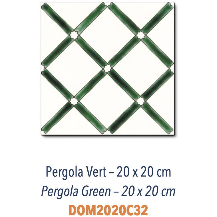 Décors Méditerranéens - Carreaux 10x10 et 20x20 peints à la main