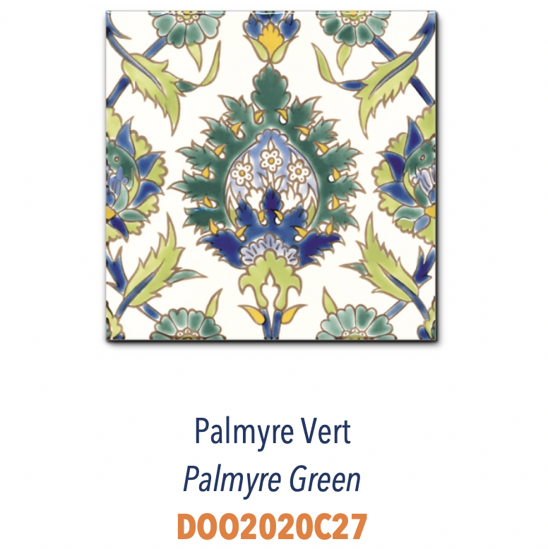 Décors Orientaux - Carreaux 20x20 peints à la main