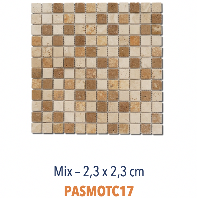 Mosaïques Squares 1.5x1.5 & 2.3x2.3 cm