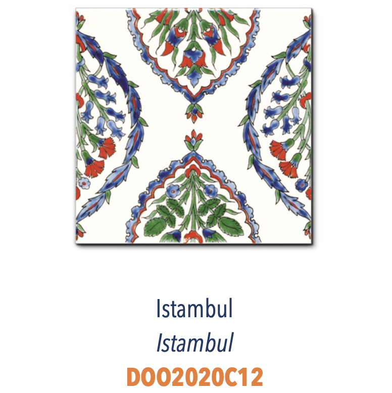 Décors Orientaux - Carreaux 20x20 peints à la main