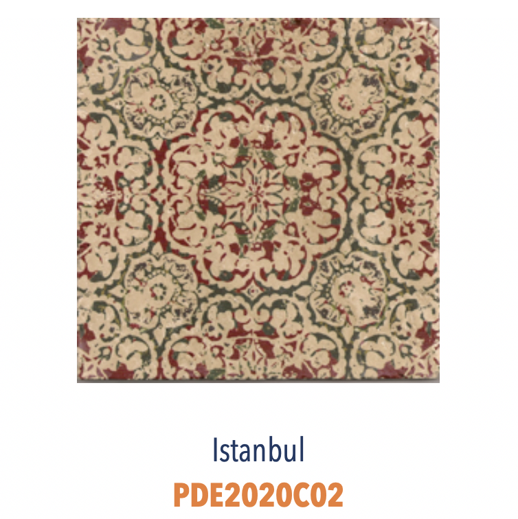 Pierre décorée Istanbul