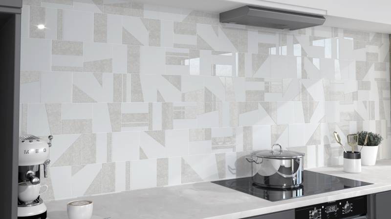 Vosges - Classique 15x15 en grès cérame avec un émaillage sélectif