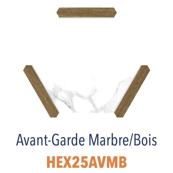 Avant Garde - Carreaux hexagonaux avec quelque chose en plus