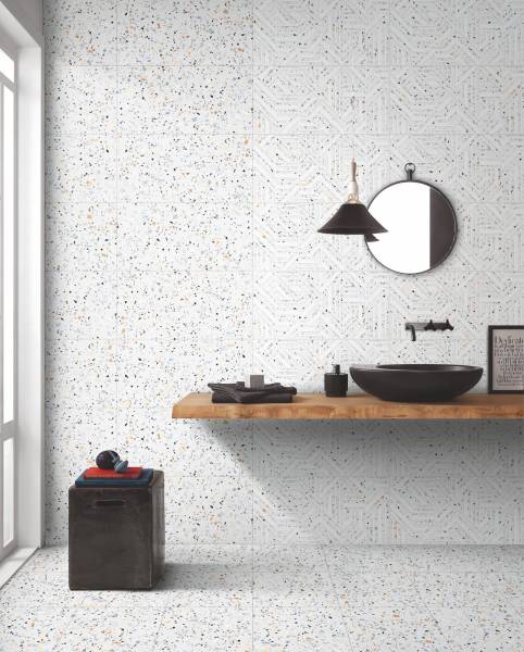 Chunks : Le charme du terrazzo réinventé en 30x60 cm