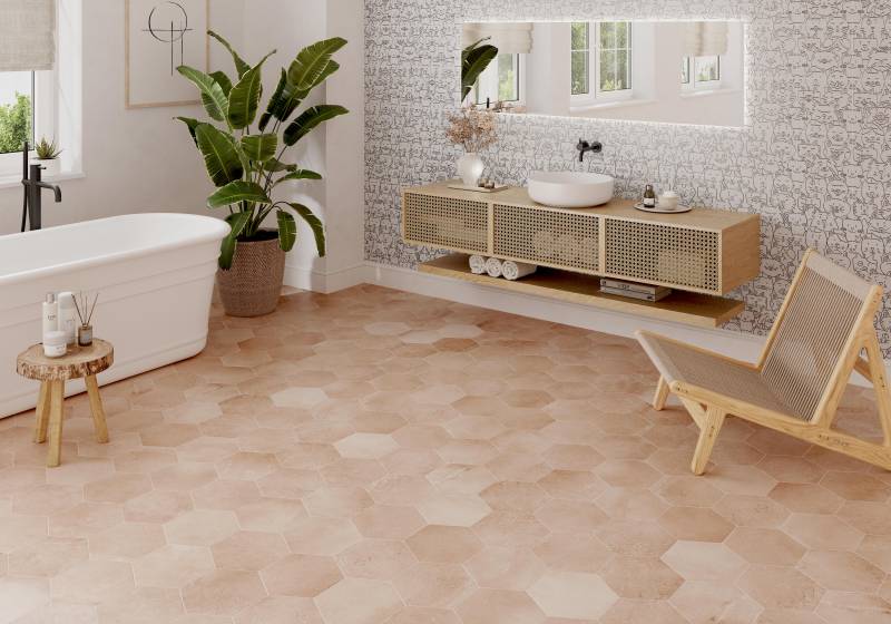 Grès Cérame - Terre Cuite Hexagonale