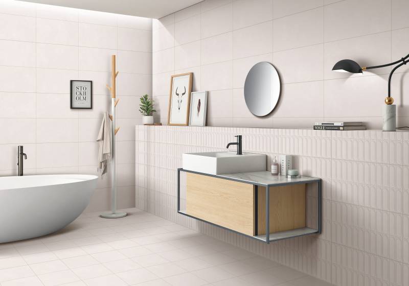 Lingot - L'Élégance Sculpturale en carreaux 30x60 cm