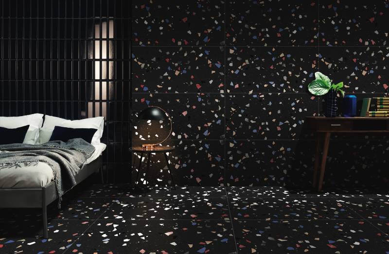 Chunks & Solaris 60x120 Le charme du terrazzo réinventé en grès cérame