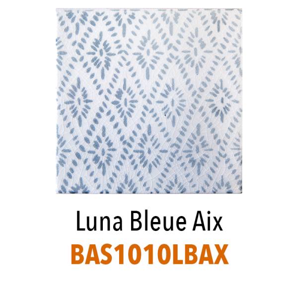 Luna Bleu & Luna Rousse – Carreaux muraux à motifs 10x10 cm