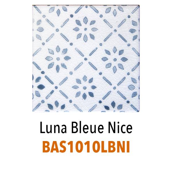 Luna Bleu & Luna Rousse – Carreaux muraux à motifs 10x10 cm
