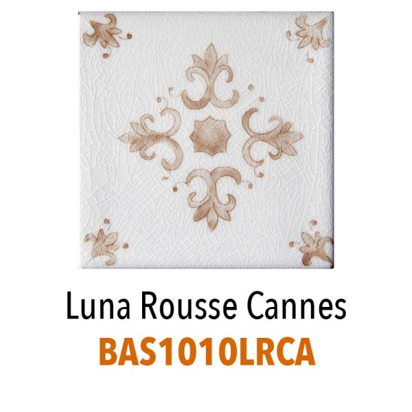 Luna Bleu & Luna Rousse – Carreaux muraux à motifs 10x10 cm