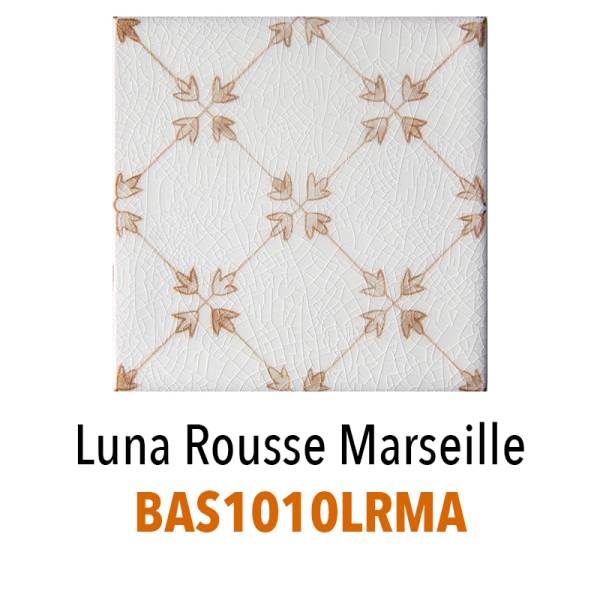 Luna Bleu & Luna Rousse – Carreaux muraux à motifs 10x10 cm