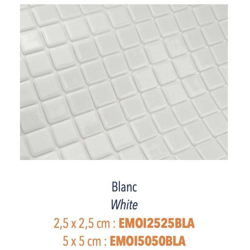 Mosaïques Pâte de Verre - Emaux de 2,5 & 5 cm