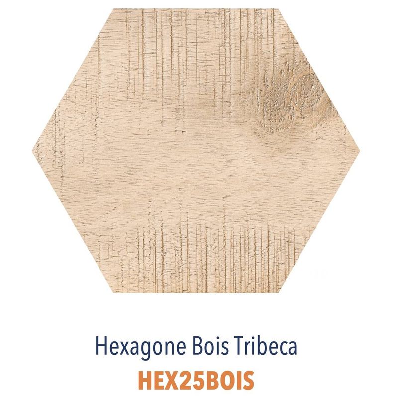 Grès Cérame - Hexagones - Unis & Décors