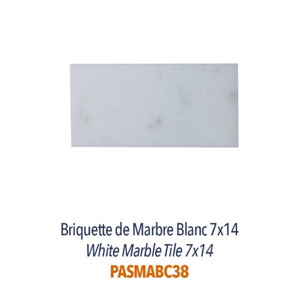 Mosaïques Marbre Noir, Blanc & Beige