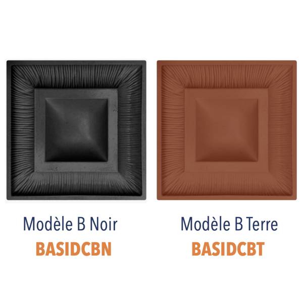 Initiales DC - Notre gamme signature de carreaux oeuvre d'art en béton