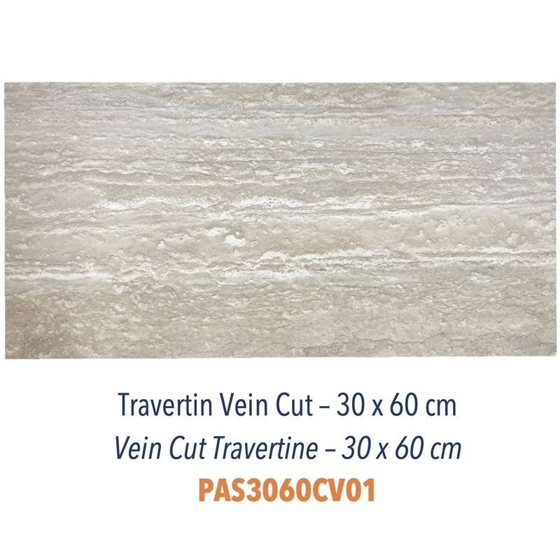 Travertin Vein Cut - Dalles 30x60, 60x60 & 30x90