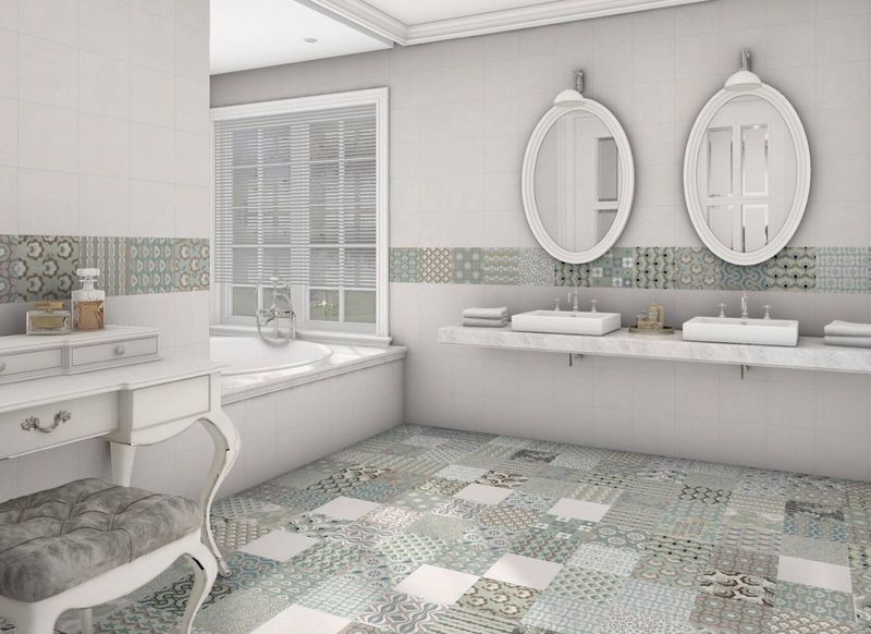 Grès Cérame - Effet Papier Peint