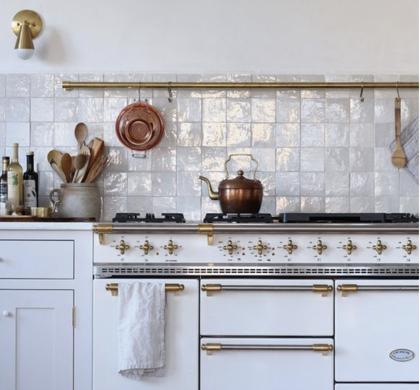 Carreaux Zellige - 10 x 10 cm - Tons Clairs (Nuances de Blanc & Beige)