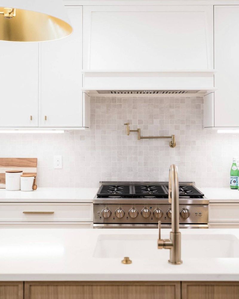 Carreaux Zellige - 5 x 5 cm sur trame