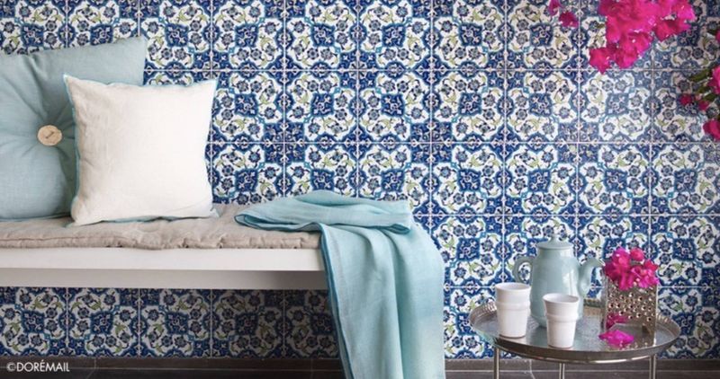 Décors Orientaux - Carreaux 20x20 peints à la main