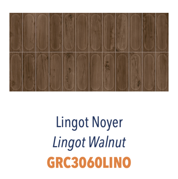 Lingot - L'Élégance Sculpturale en carreaux 30x60 cm