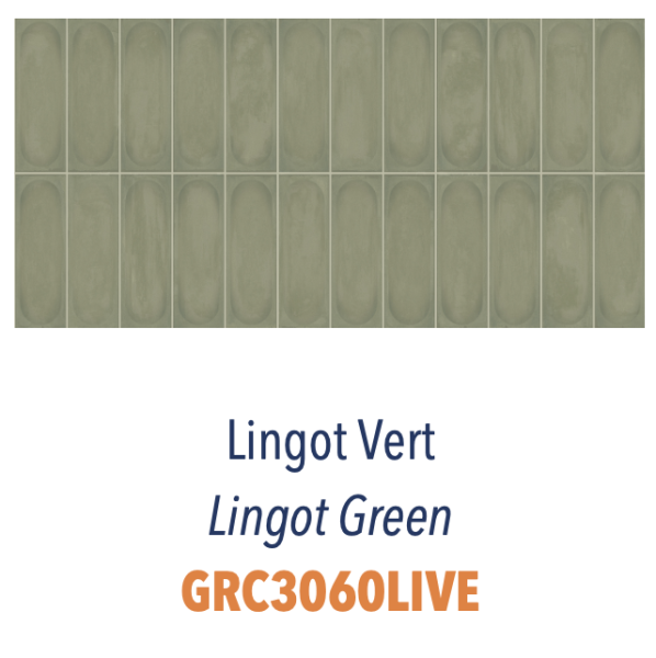 Lingot - L'Élégance Sculpturale en carreaux 30x60 cm