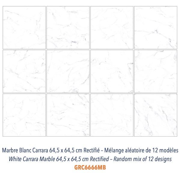 Grès Cérame - Effet Marbre