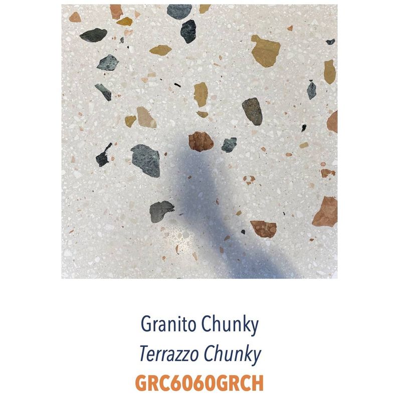 Dalles 60 x 60 cm - Terrazzo Résineux