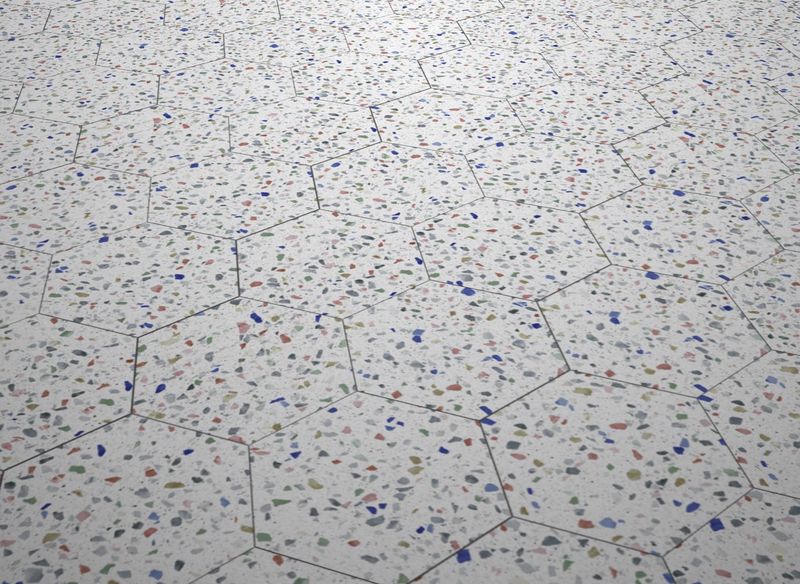 Grès Cérame - Effet Terrazzo / Granito