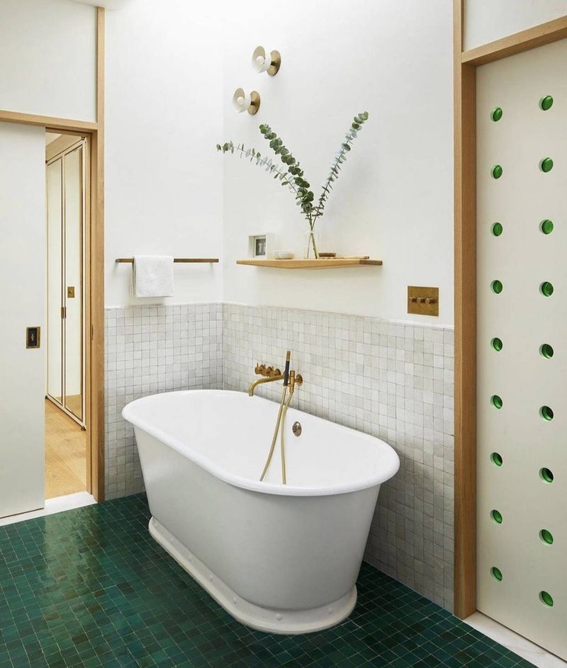 Carreaux Zellige - 5 x 5 cm sur trame