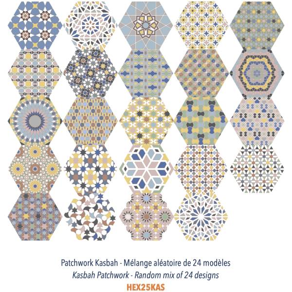 Grès Cérame - Hexagones - Unis & Décors