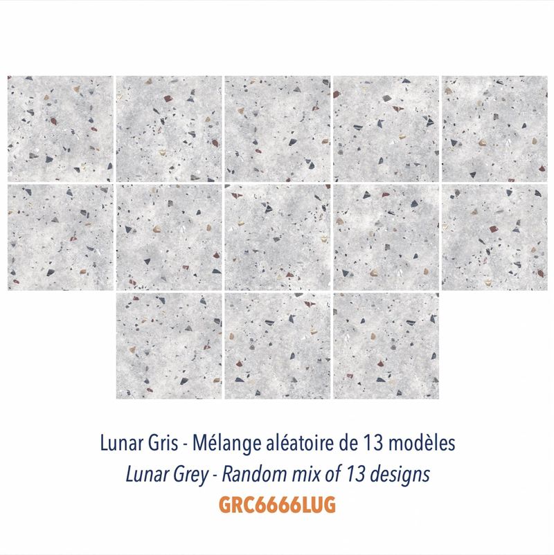 Grès Cérame - Effet Terrazzo / Granito