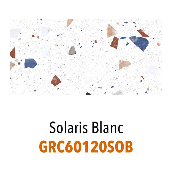 Chunks & Solaris 60x120 Le charme du terrazzo réinventé en grès cérame