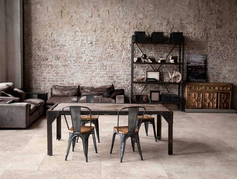 Grès cérame - Effet Travertin - Gamme Trévise